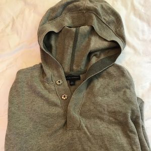 Men’s XL French Connection Gray Hooded Sweater